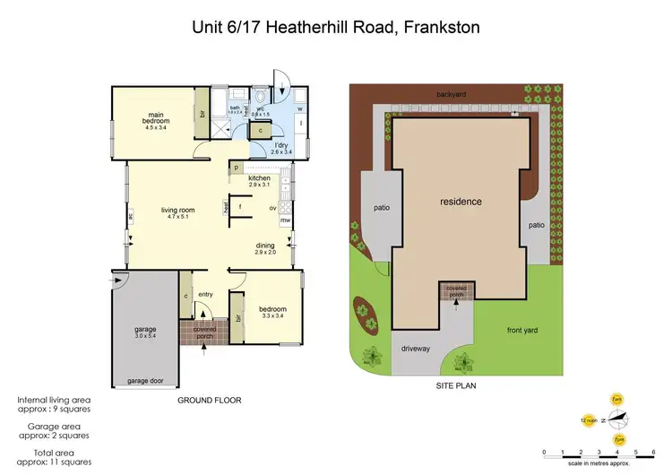 Floorplan of Homely house listing, 6/17-19 Heatherhill Road, Frankston VIC 3199