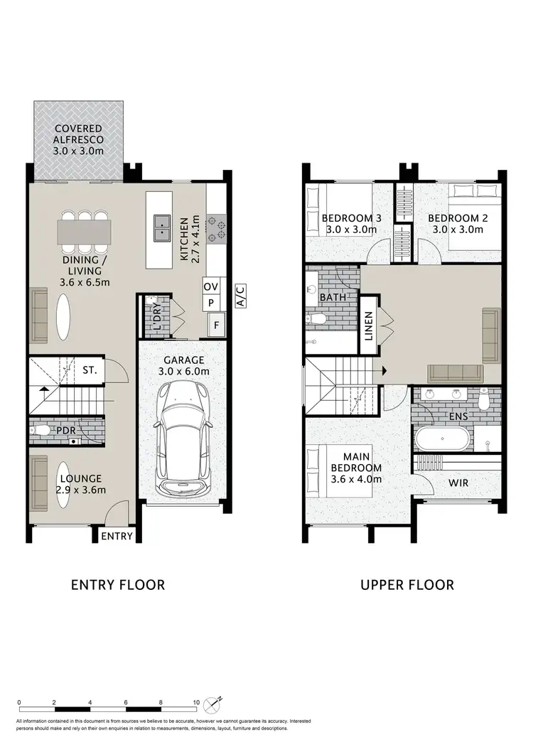Floorplan of Homely townhouse listing, 40 Clover Street, Mount Annan NSW 2567
