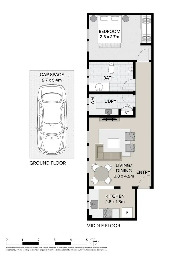 Floorplan of Homely apartment listing, 8/27 Argyle Street, Penshurst NSW 2222
