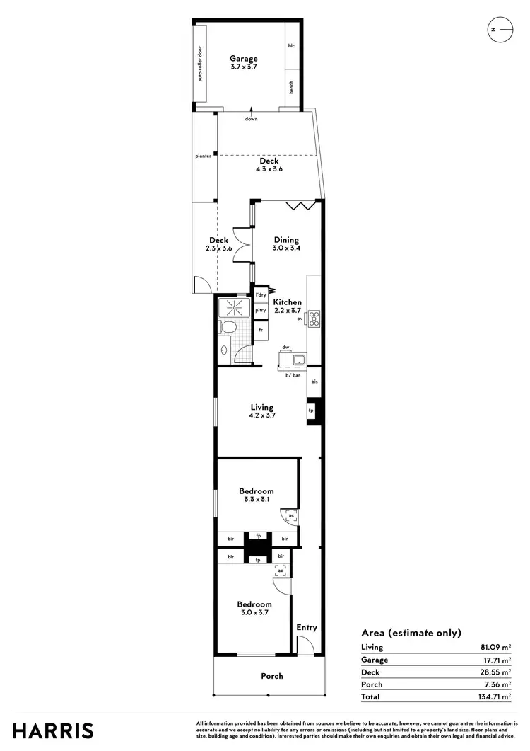 Floorplan of Homely house listing, 25 Alma Street, Glenelg South SA 5045
