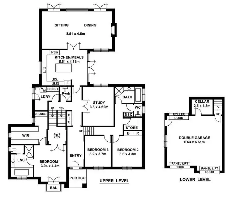Floorplan of Homely house listing, 26A Birch Road, Stirling SA 5152