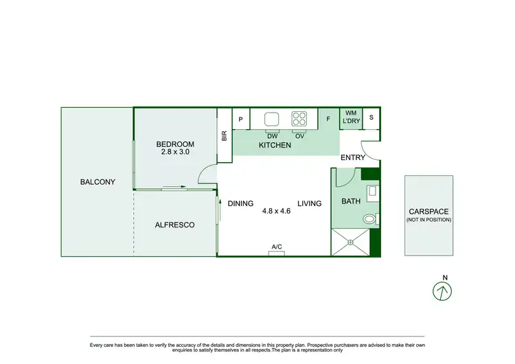 Floorplan of Homely apartment listing, 210/30 Burnley Street, Richmond VIC 3121