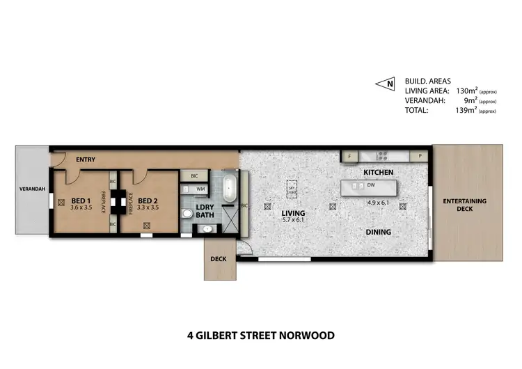 Floorplan of Homely house listing, 4 Gilbert Street, Norwood SA 5067