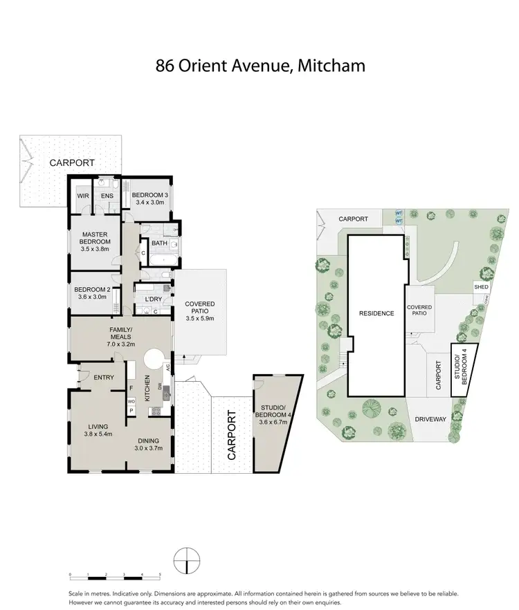 Floorplan of Homely house listing, 86 Orient Avenue, Mitcham VIC 3132