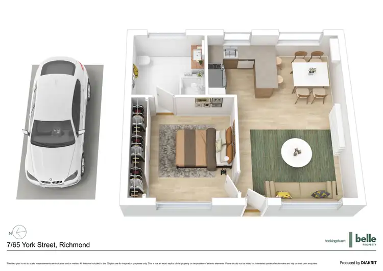 Floorplan of Homely house listing, 7/65 York Street, Richmond VIC 3121