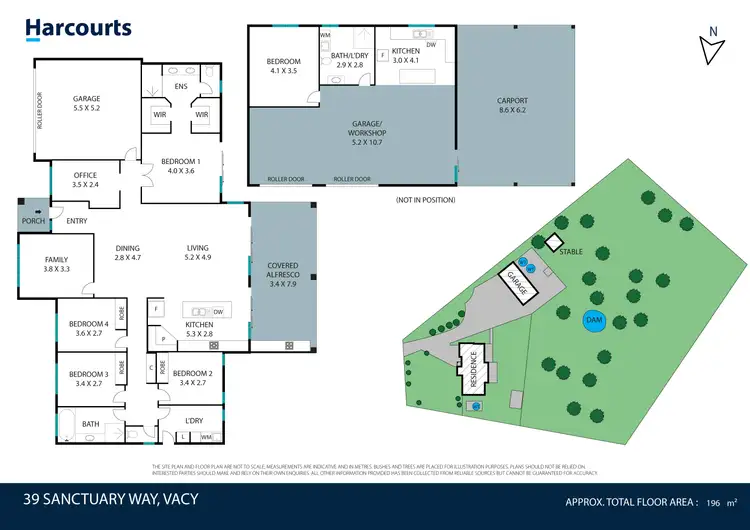 Floorplan of Homely house listing, 39 Sanctuary Way, Vacy NSW 2421