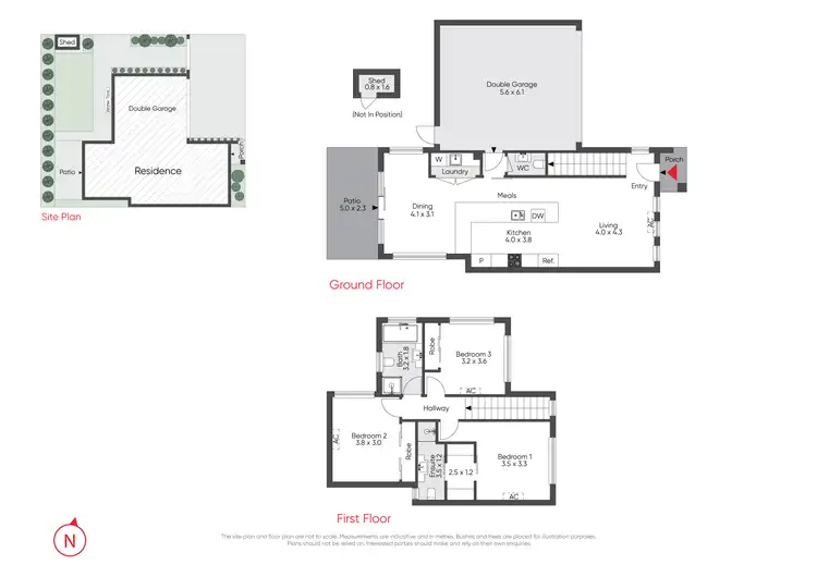 Floorplan of Homely townhouse listing, 2/6 Edward Street, Macleod VIC 3085