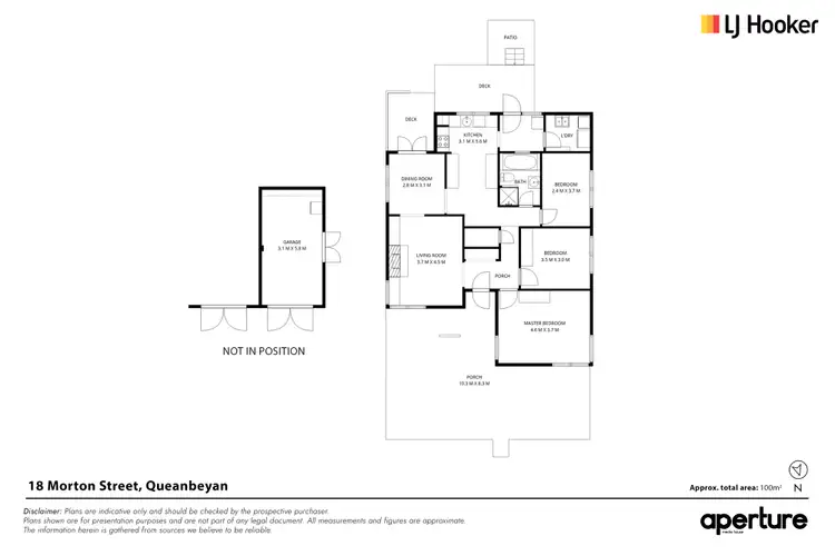 Floorplan of Homely house listing, 18 Morton Street, Queanbeyan NSW 2620