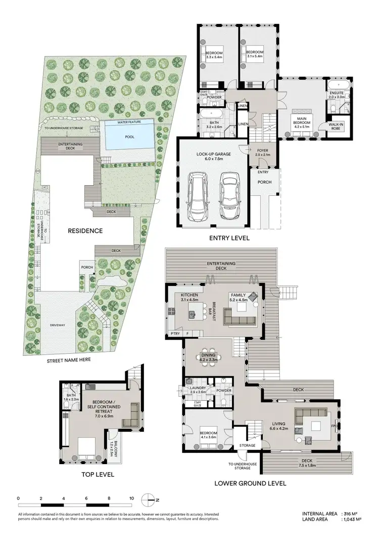 Floorplan of Homely house listing, 12 Valley View Close, Roseville NSW 2069