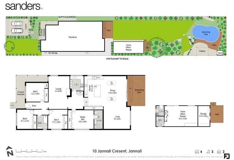 Floorplan of Homely house listing, 10 Jannali Crescent, Jannali NSW 2226