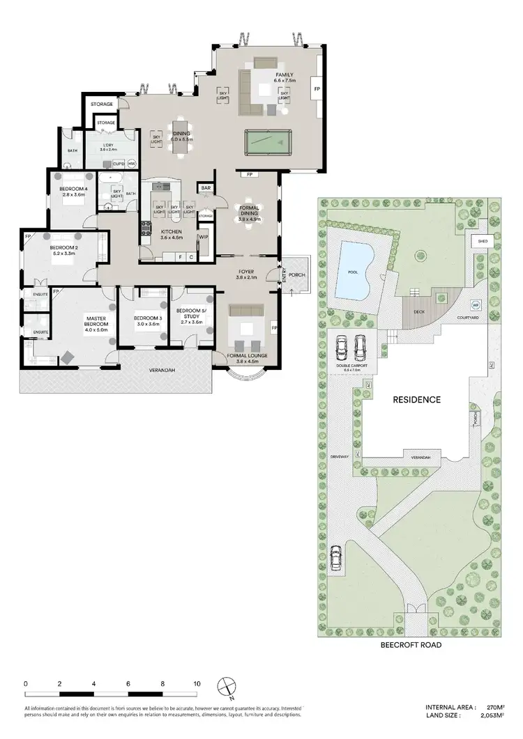 Floorplan of Homely house listing, 136 Beecroft Road, Beecroft NSW 2119