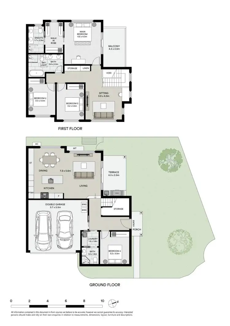 Floorplan of Homely townhouse listing, 1/42 Engadine Avenue, Engadine NSW 2233