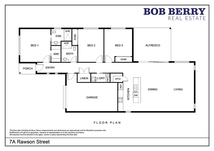 Floorplan of Homely house listing, 7A Rawson Street, Dubbo NSW 2830