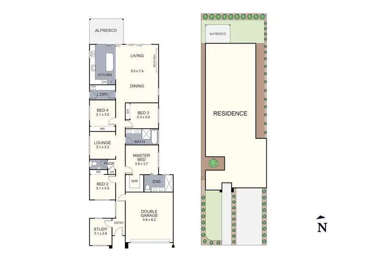 Floorplan of Homely house listing, 2 Samuel Street, Croydon VIC 3136