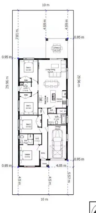 Floorplan of Homely house listing, Address available on request