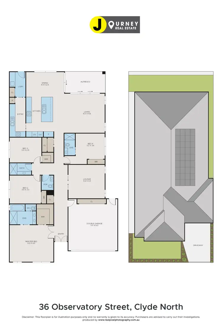 Floorplan of Homely house listing, 36 Observatory Street, Clyde North VIC 3978