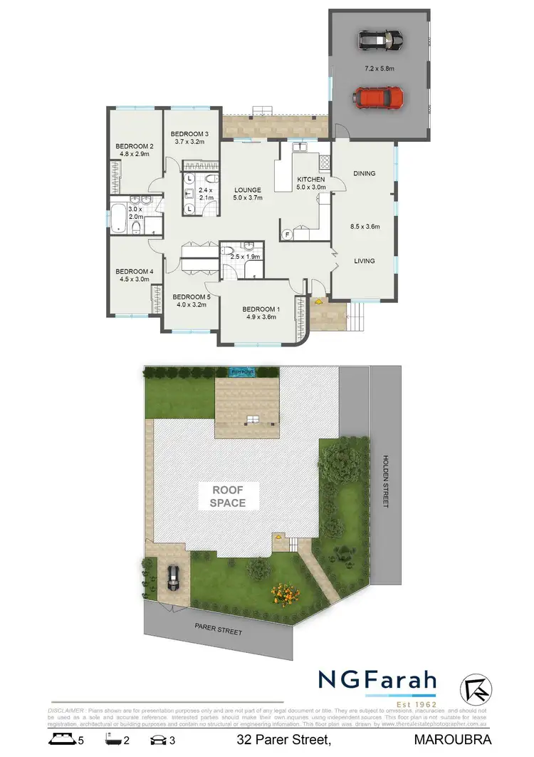 Floorplan of Homely house listing, 32 Parer Street, Maroubra NSW 2035