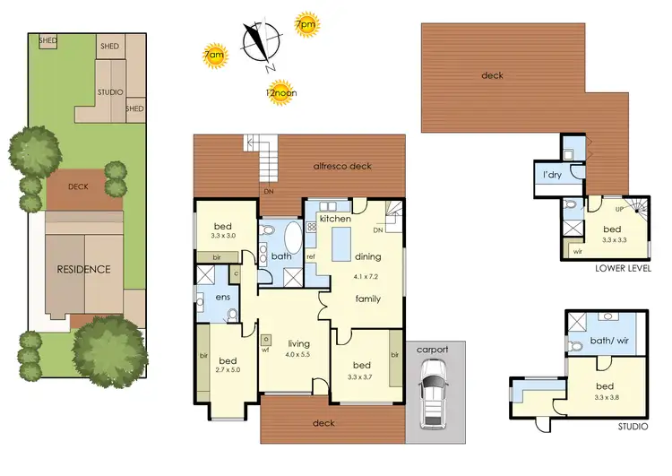 Floorplan of Homely house listing, 30 Baileyana Street, Frankston South VIC 3199