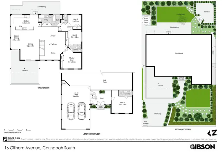 Floorplan of Homely house listing, 16 Gillham Avenue, Caringbah South NSW 2229