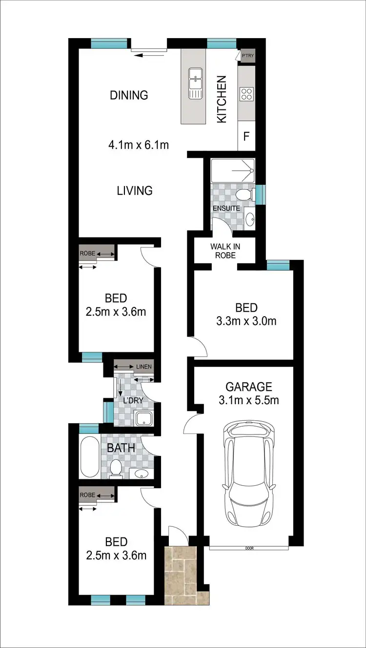 Floorplan of Homely house listing, 7 Evolution Loop, Eaton WA 6232