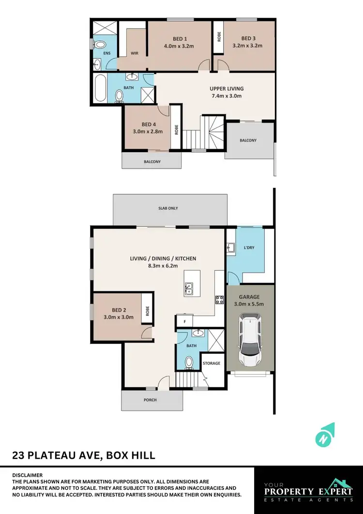 Floorplan of Homely house listing, 23 Plateau Ave ( Rouse Hill Heights), Box Hill NSW 2765