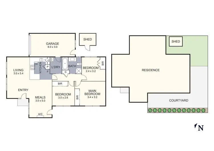 Floorplan of Homely unit listing, 3/89 Liverpool Road, Kilsyth VIC 3137