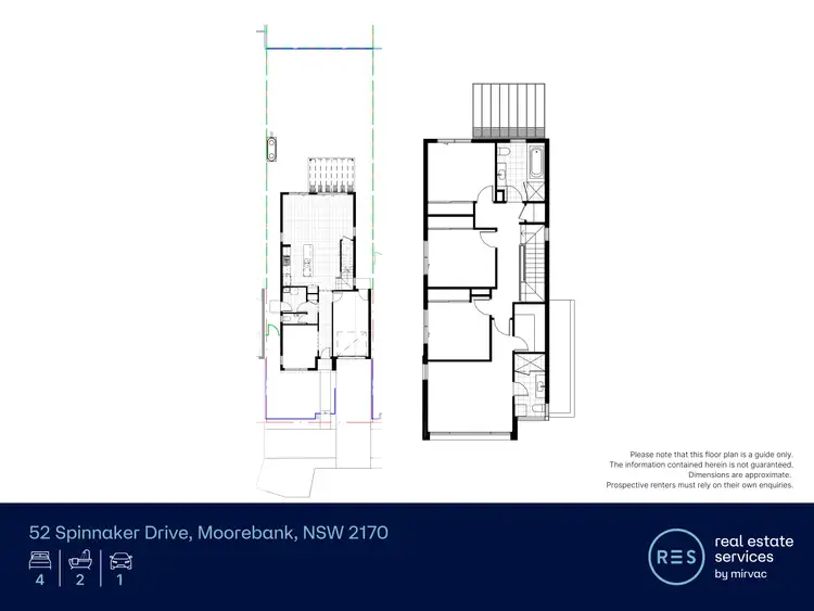 Floorplan of Homely house listing, 52 Spinnaker Drive, Moorebank NSW 2170