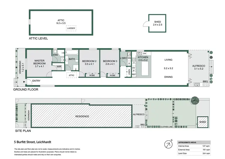Floorplan of Homely house listing, 5 Burfitt Street, Leichhardt NSW 2040