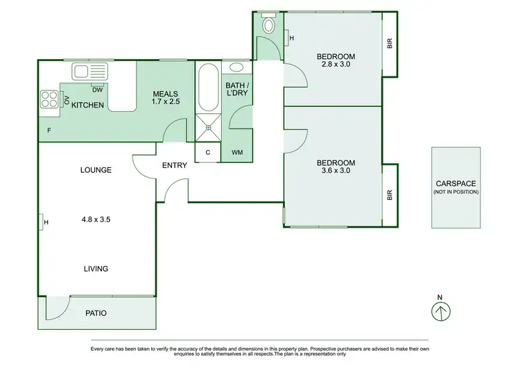 Floorplan of Homely apartment listing, 7/579 Dandenong Road, Armadale VIC 3143