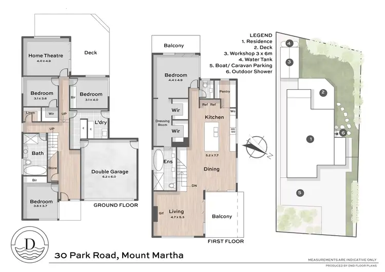 Floorplan of Homely house listing, 30 Park Road, Mount Martha VIC 3934
