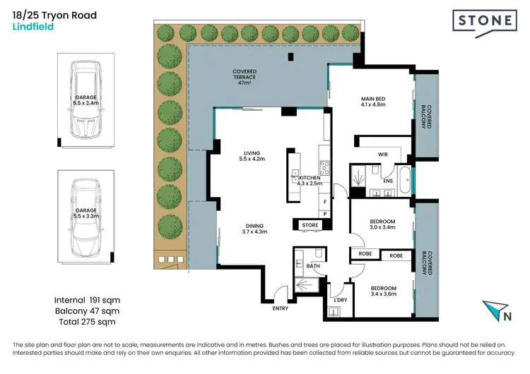 Floorplan of Homely apartment listing, 18/25 Tryon Road, Lindfield NSW 2070