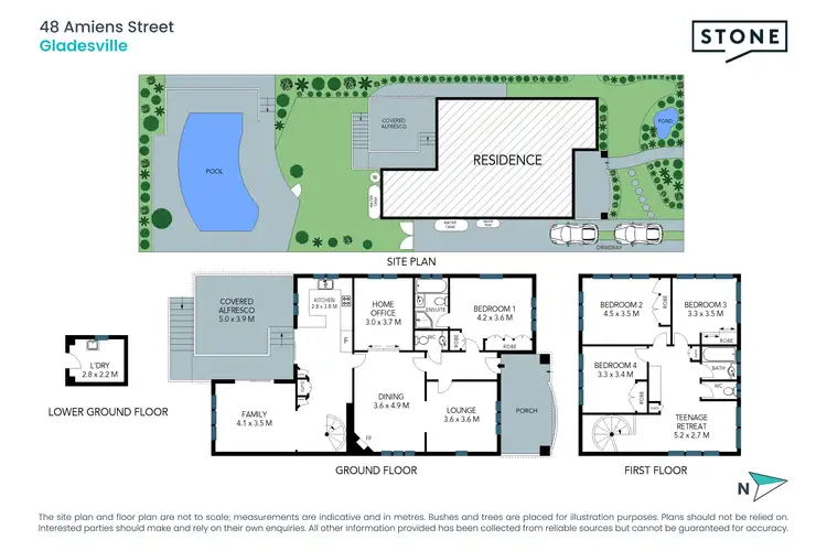 Floorplan of Homely house listing, 48 Amiens Street, Gladesville NSW 2111