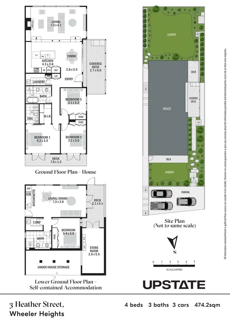 Floorplan of Homely house listing, 3 Heather Street, Wheeler Heights NSW 2097