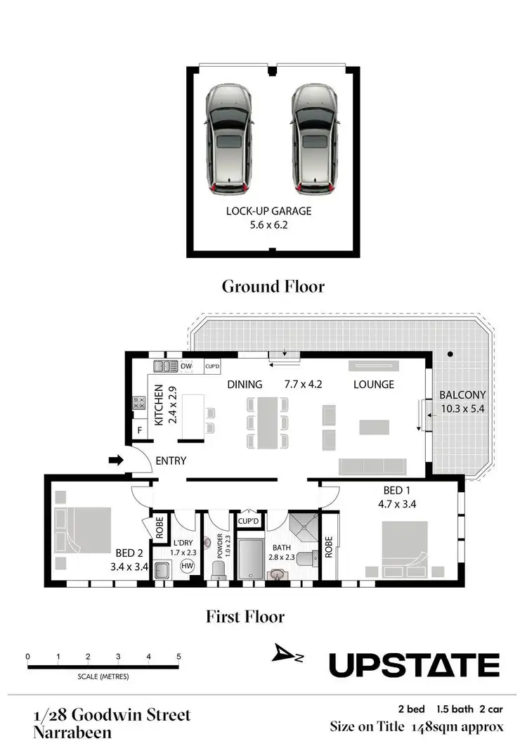 Floorplan of Homely apartment listing, 1/28 Goodwin Street, Narrabeen NSW 2101