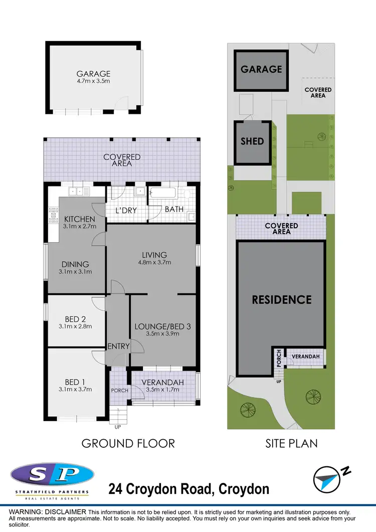 Floorplan of Homely house listing, 24 Croydon Road, Croydon NSW 2132