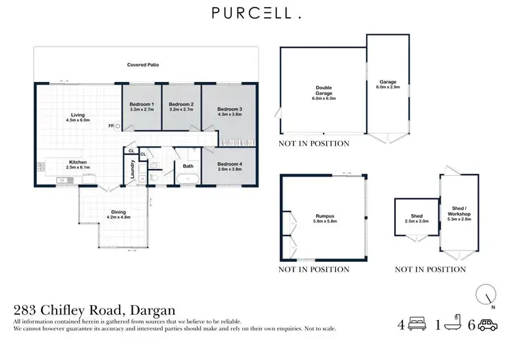 Floorplan of Homely house listing, 283 Chifley Road, Dargan NSW 2786