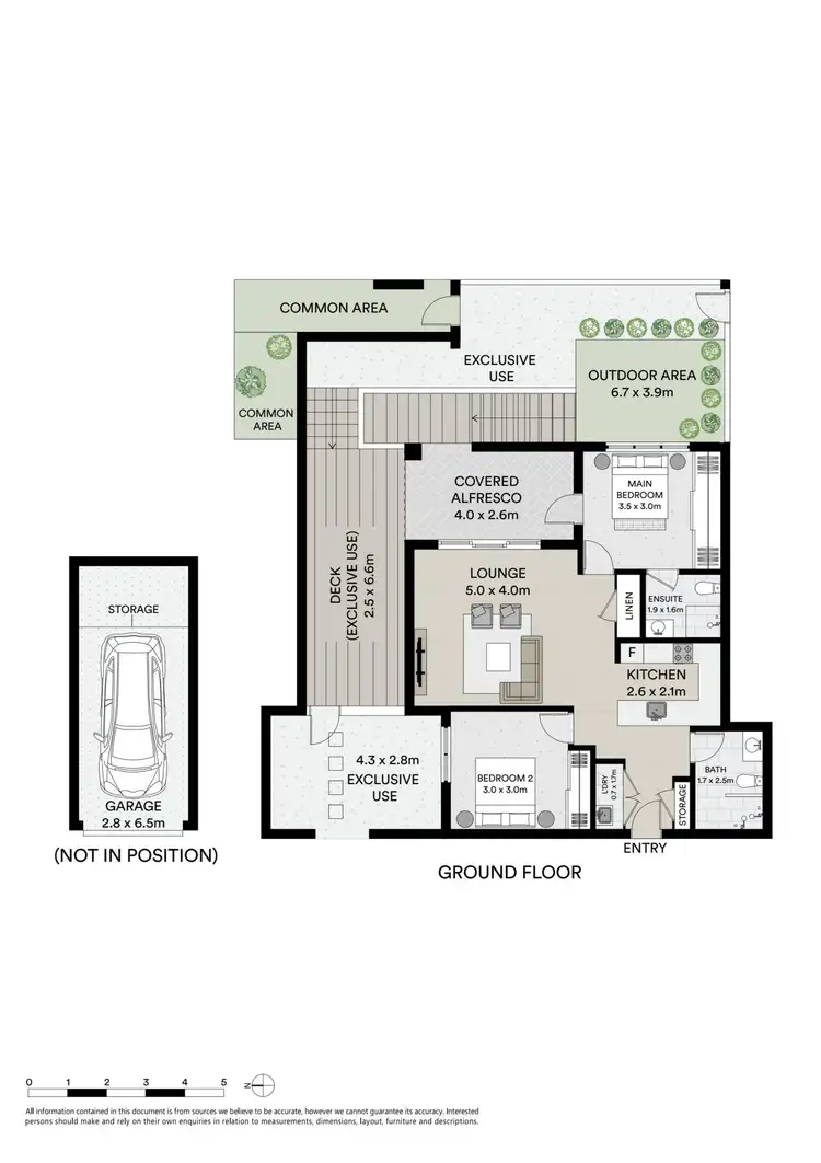 Floorplan of Homely apartment listing, 6/22-24 Shackel Avenue, Brookvale NSW 2100