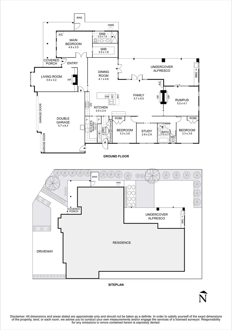Floorplan of Homely house listing, 41 Higgins Street, Fraser Rise VIC 3336