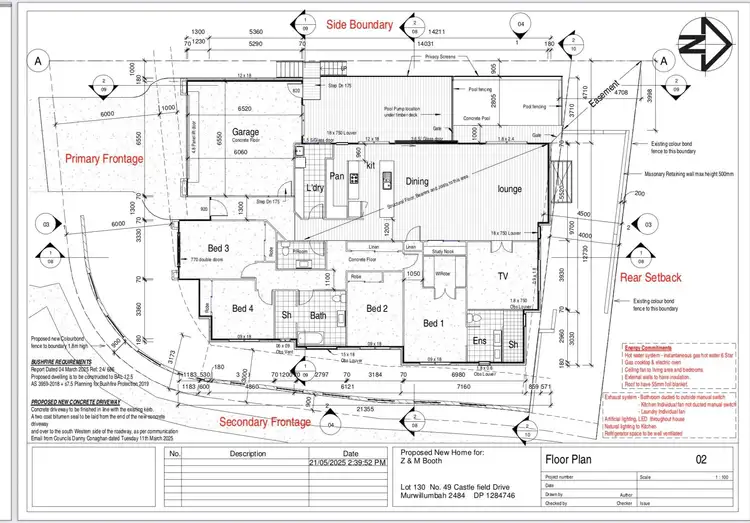 Floorplan of Homely land listing, 49 Castle Field Drive, Murwillumbah NSW 2484