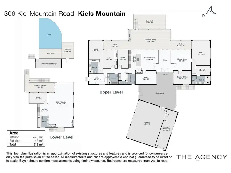 Floorplan of Homely house listing, 306 Kiel Mountain Road, Kiels Mountain QLD 4559