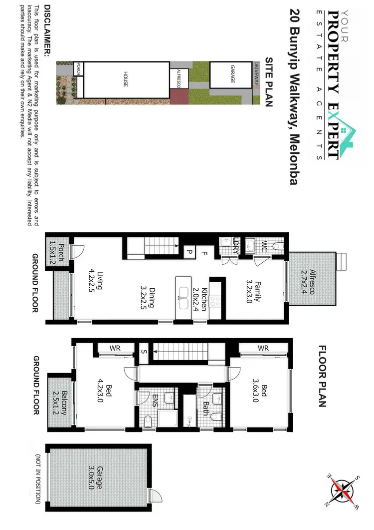 Floorplan of Homely house listing, 20 Bunyip Walkway (Melonba), Marsden Park NSW 2765