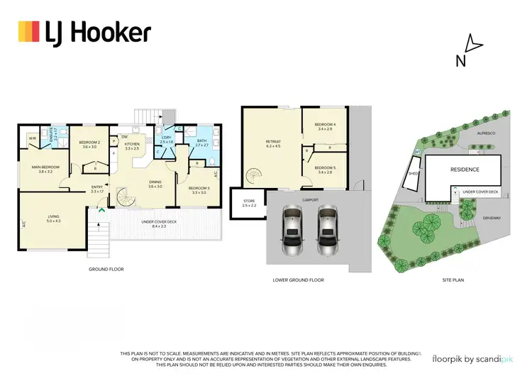 Floorplan of Homely house listing, 13 Kubba Road, Ringwood North VIC 3134