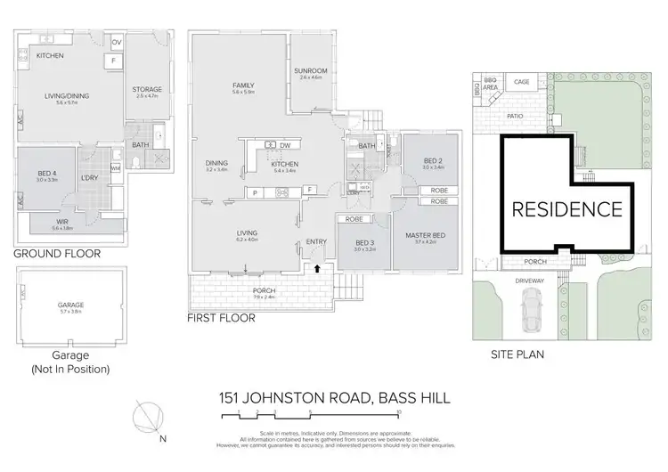 Floorplan of Homely house listing, 151 Johnston Road, Bass Hill NSW 2197