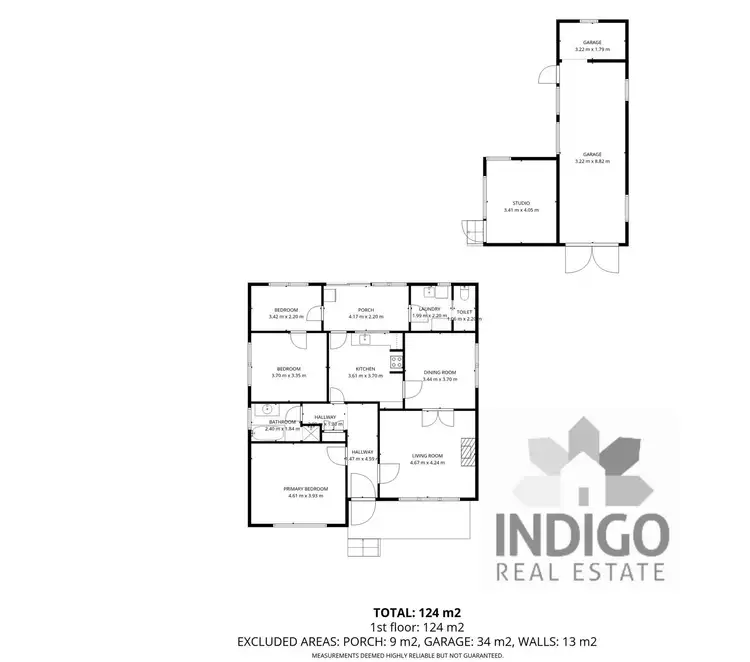 Floorplan of Homely house listing, 76 Sydney Road, Beechworth VIC 3747