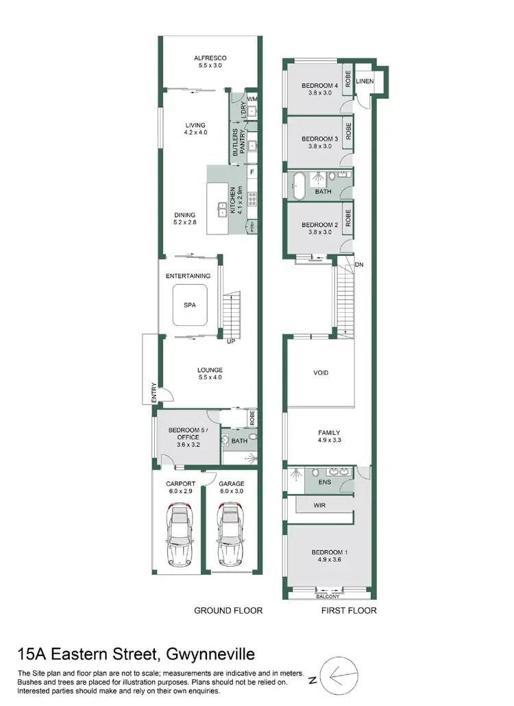 Floorplan of Homely house listing, 15A Eastern Street, Gwynneville NSW 2500