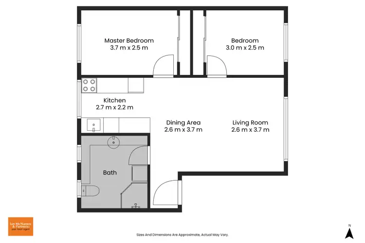 Floorplan of Homely unit listing, 11/67 Derrima Road, Queanbeyan NSW 2620