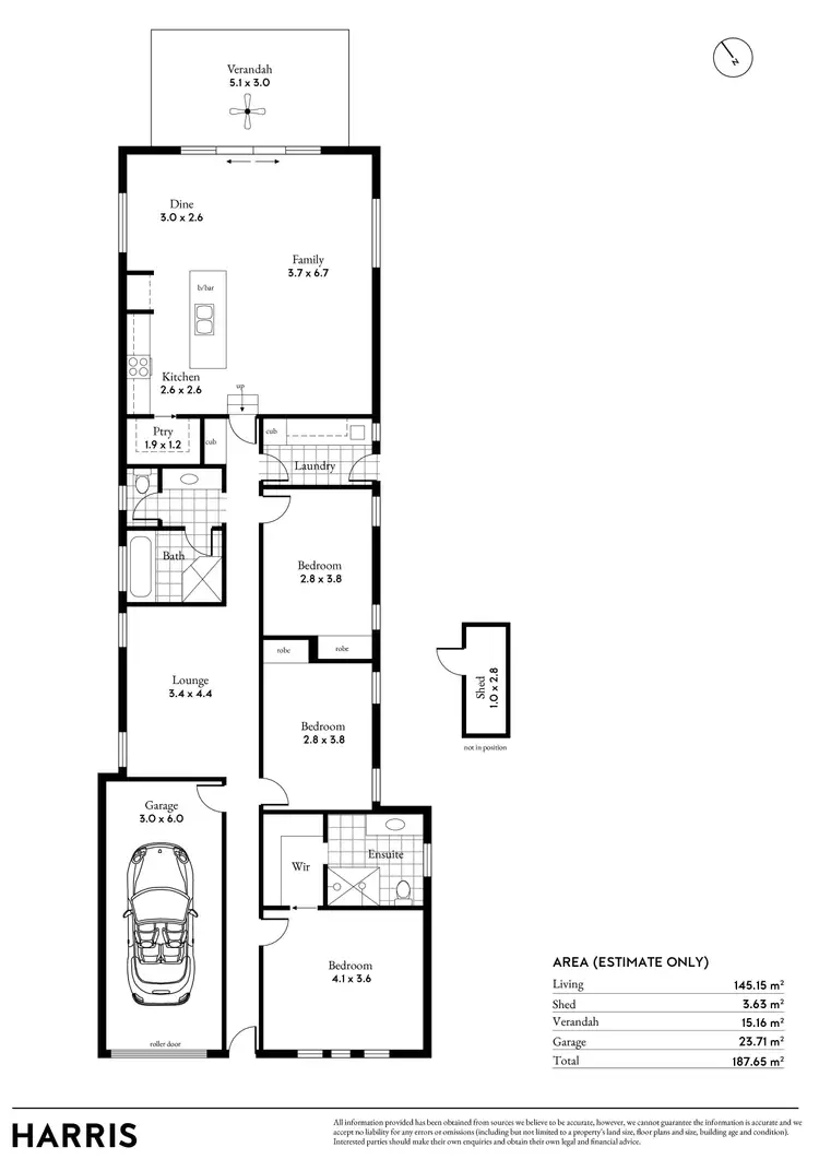 Floorplan of Homely house listing, 64 Billabong Road, Modbury Heights SA 5092