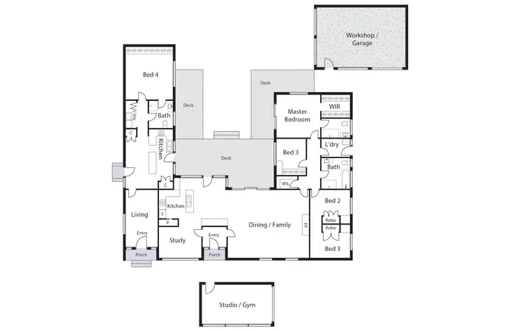 Floorplan of Homely house listing, 35 Hawkesbury Crescent, Farrer ACT 2607