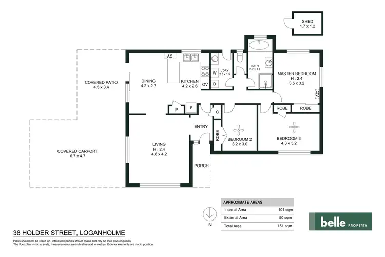 Floorplan of Homely house listing, 38 Holder Street, Loganholme QLD 4129