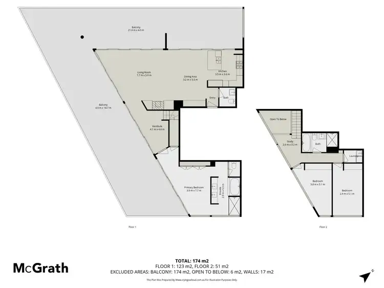 Floorplan of Homely apartment listing, 75/68 Sir John Young Crescent, Woolloomooloo NSW 2011